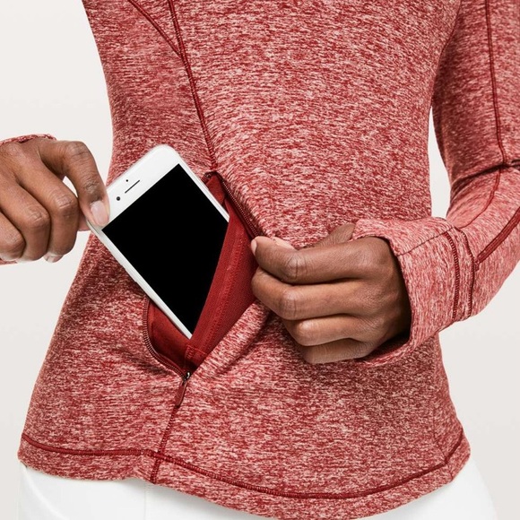 Lululemon Half Zip Top 6 Red - Picture 11 of 16